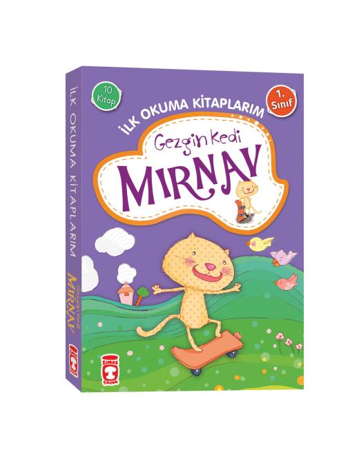 Gezgin Kedi Mırnav İlk Okuma Kitaplarım