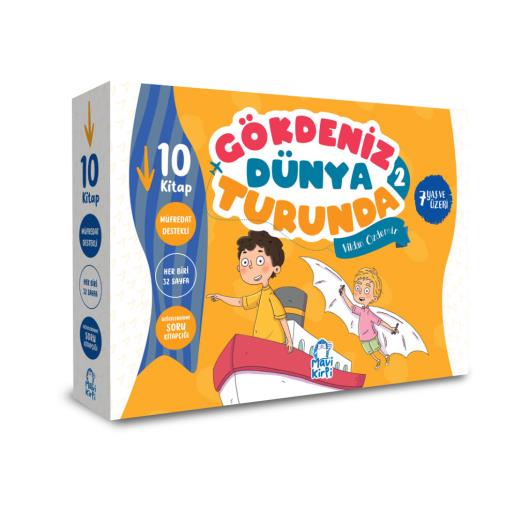 Gökdeniz Dünya Turunda 2 (10 Kitap)