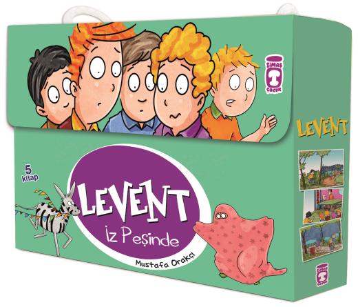 Levent İz Peşinde 1. Set - (5 Kitap)