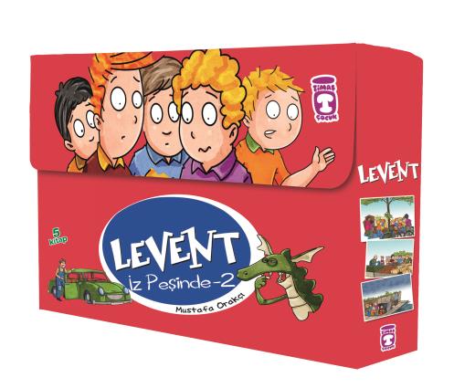 Levent İz Peşinde 2. Set - (5 Kitap)