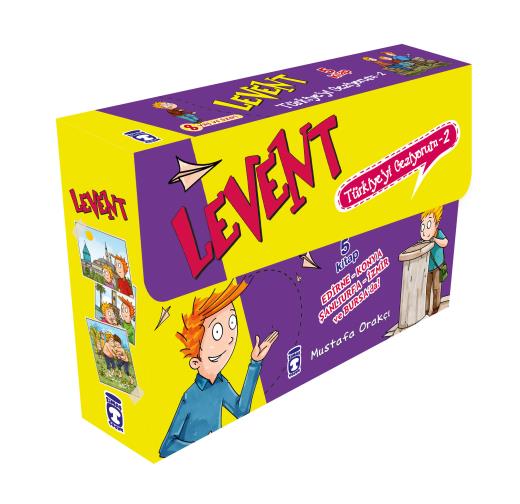 Levent Türkiye'yi Geziyorum 2. Set - (5 Kitap)