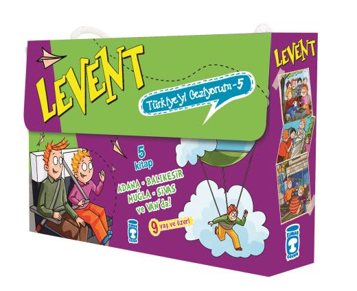 Levent Türkiye'yi Geziyorum 5. Set - (5 Kitap)