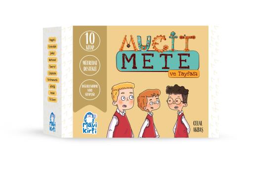 Mucit Mete Ve Tayfası (10 Kitap)