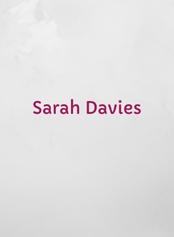 Sarah Davies